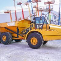 2015 CAT 745C Articulated Dump Truck