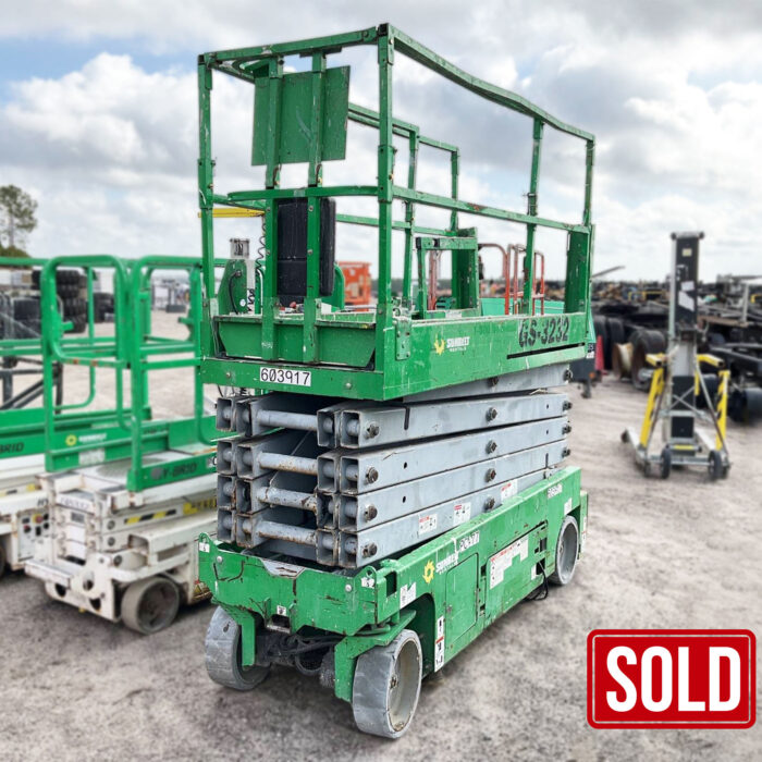 2014 GENIE GS-3232 Electric Scissor lift