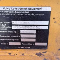 2017 VOLVO A40G Articulated Dump Truck