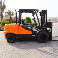 2022 Doosan D50SC-5 5 ton Pneumatic Tire Forklift (Unused) - Image 3