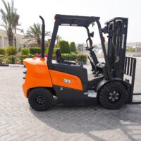 2021 Doosan D30NXP 3 ton Pneumatic Tire Forklift (Unused) - Image 3