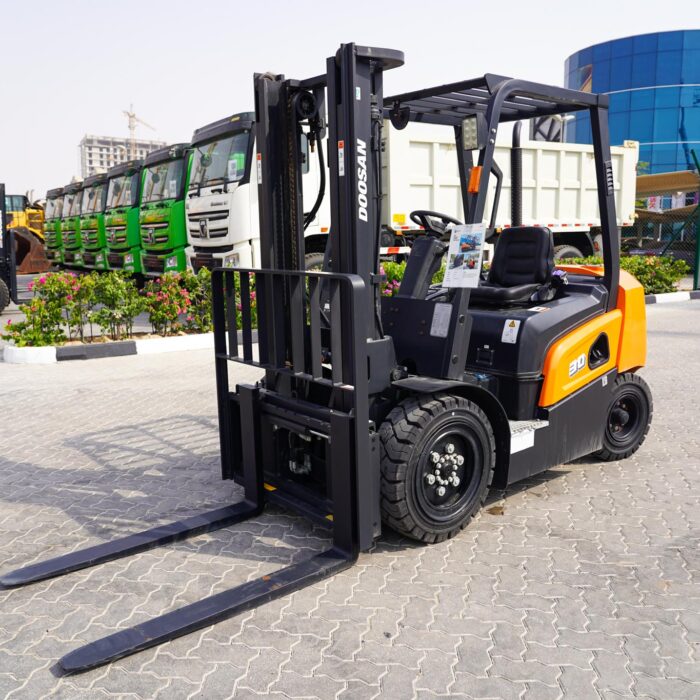 2021 Doosan D30NXP 3 ton Pneumatic Tire Forklift (Unused)