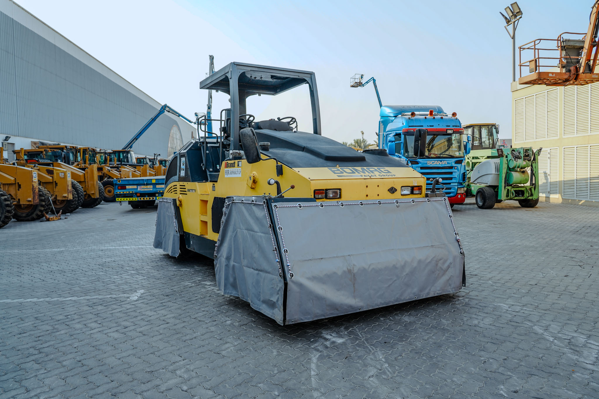 2008 BOMAG BW24RH 8 Wheel Pneumatic Roller