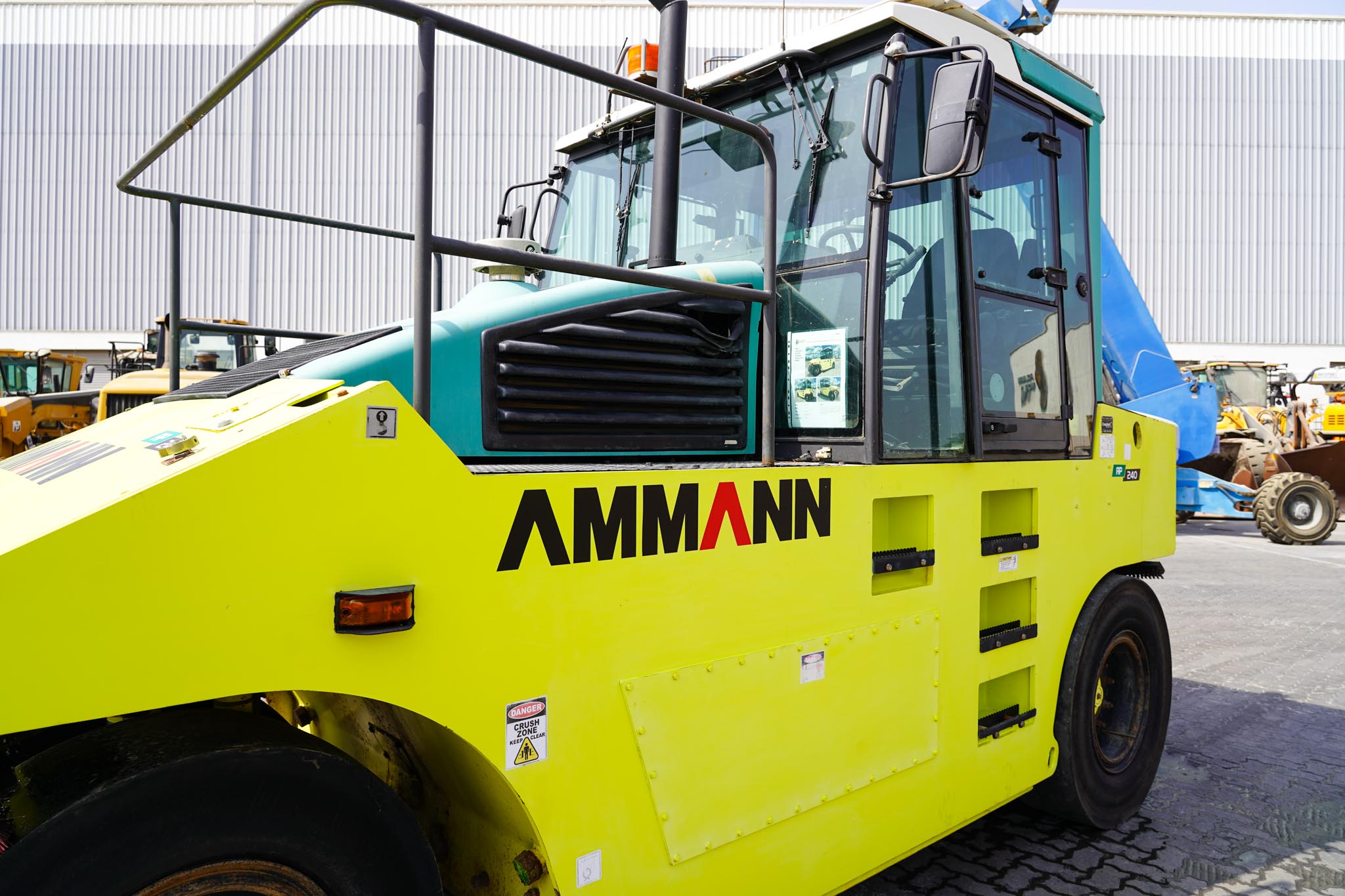 2007 Ammann AP 240 8 Wheel Pneumatic Roller - Image 10