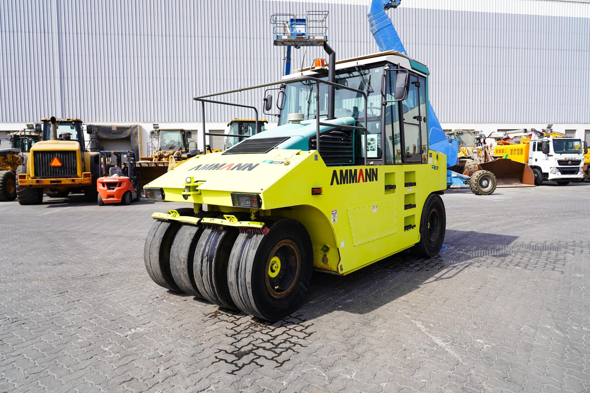 2007 Ammann AP 240 8 Wheel Pneumatic Roller