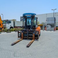 2014 DOOSAN D130S-5 12.50 Ton 27900 lb Pneumatic Tire Forklift - Image 6