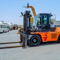 2014 DOOSAN D130S-5 12.50 Ton 27900 lb Pneumatic Tire Forklift - Image 5