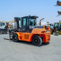 2014 DOOSAN D130S-5 12.50 Ton 27900 lb Pneumatic Tire Forklift - Image 4