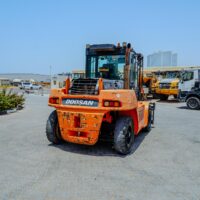 2014 DOOSAN D130S-5 12.50 Ton 27900 lb Pneumatic Tire Forklift - Image 3