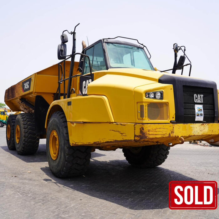 2016 CAT 745C Articulated Dump Truck