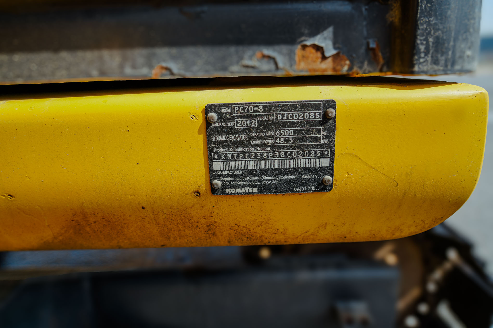 2012 KOMATSU PC70-8 Hydraulic Excavator - Image 13