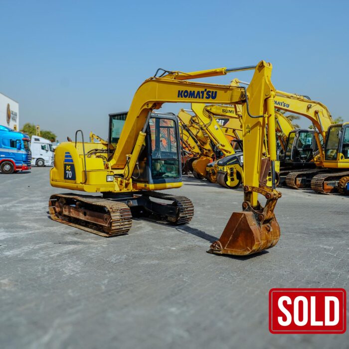 2012 KOMATSU PC70-8 Hydraulic Excavator