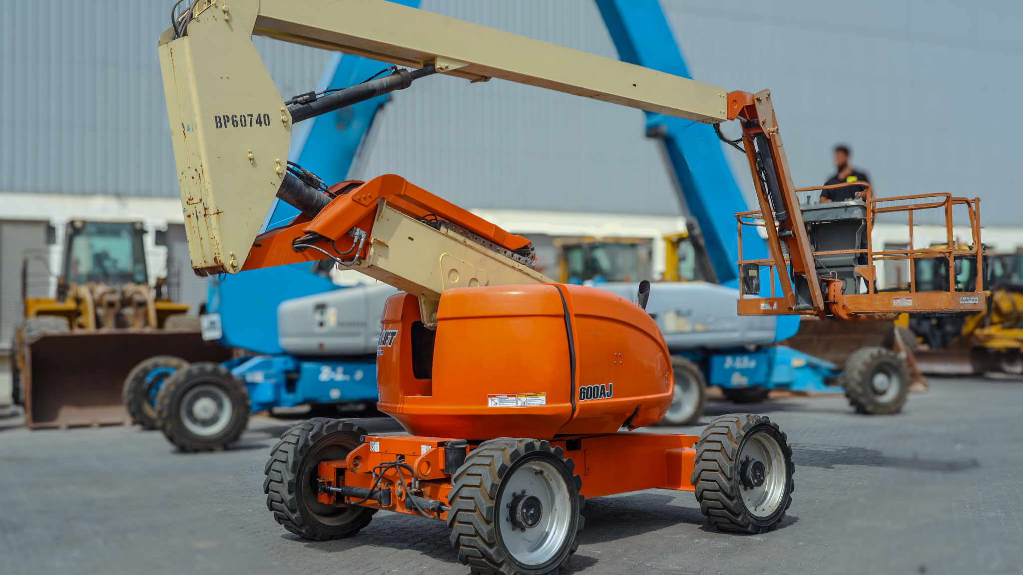 2007 JLG 600AJ Boom Lift 18m - Image 3