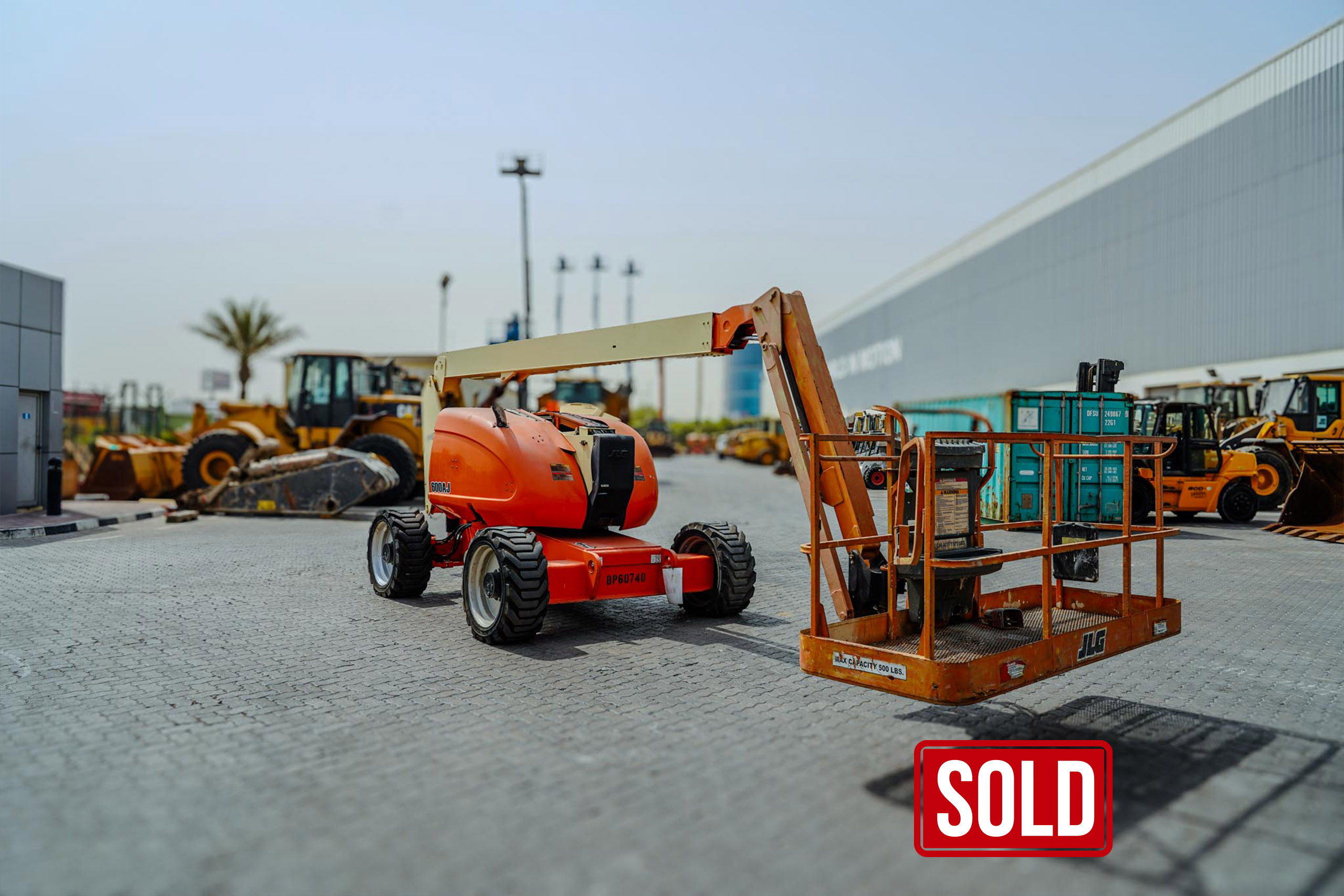 2007 JLG 600AJ Boom Lift 18m