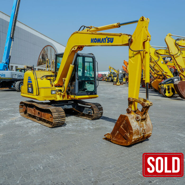 2012 KOMATSU PC70-8 Hydraulic Excavator