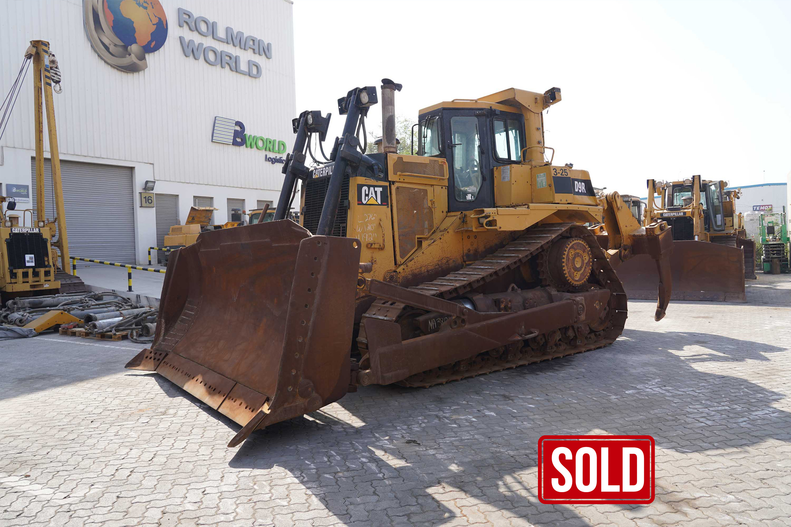 2002 CAT D9R Crawler Tractor