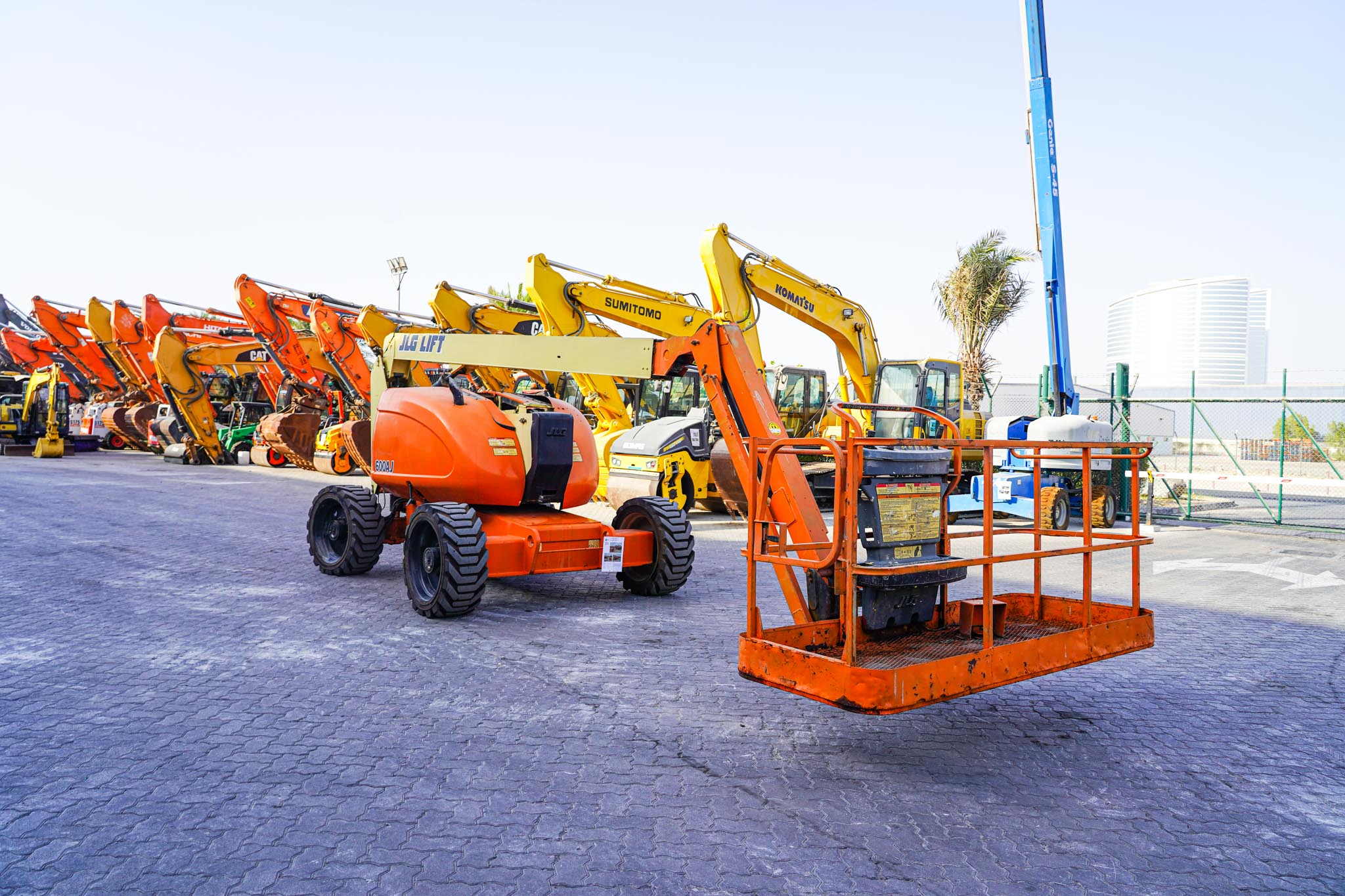 2008 JLG 600AJ 4WD Diesel Boom Lift 18m