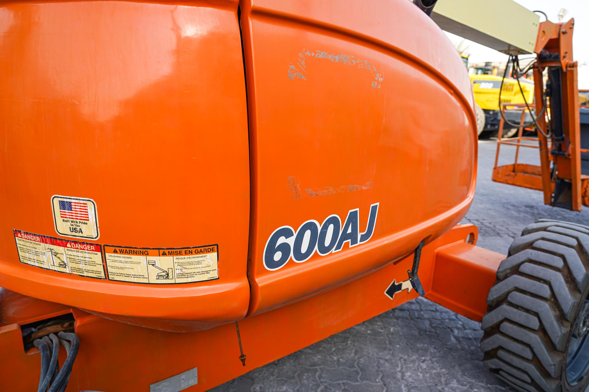 2008 JLG 600AJ 4WD Diesel Boom Lift 18m - Image 5