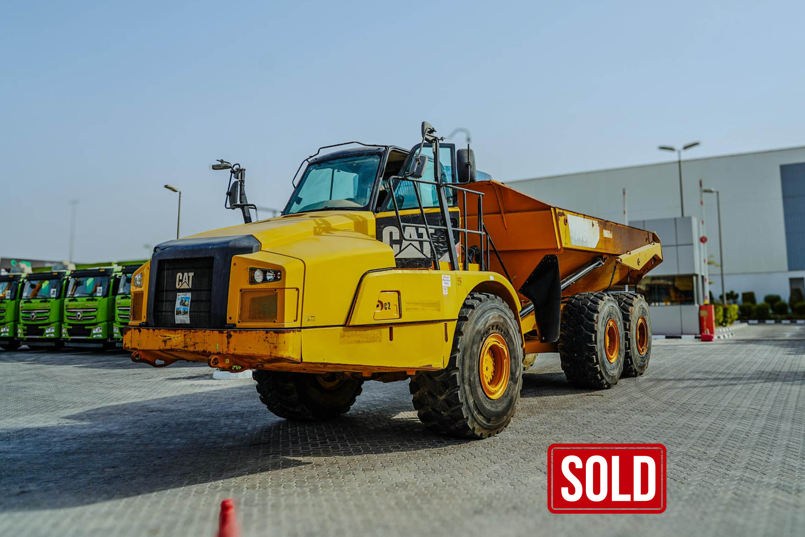 2015 CAT 745C Articulated Dump Truck