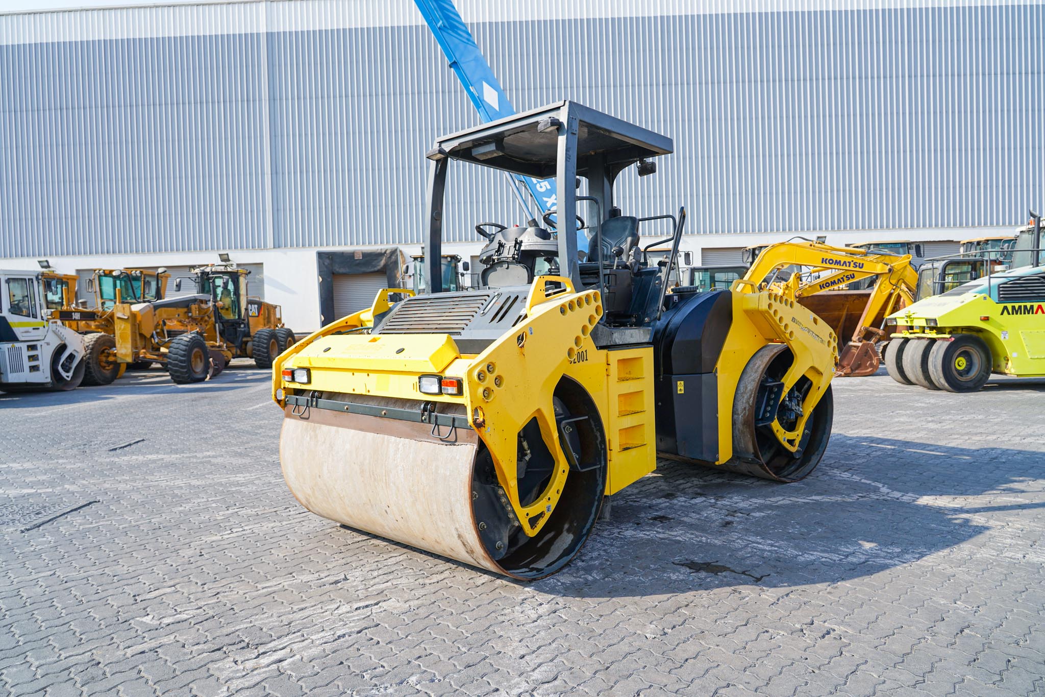 2011 BOMAG BW190ADHF-4 Tandem Roller