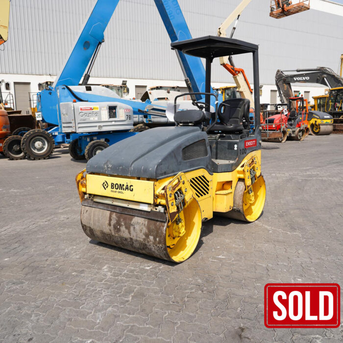 2017 BOMAG BW120AD-4 Tandem Roller