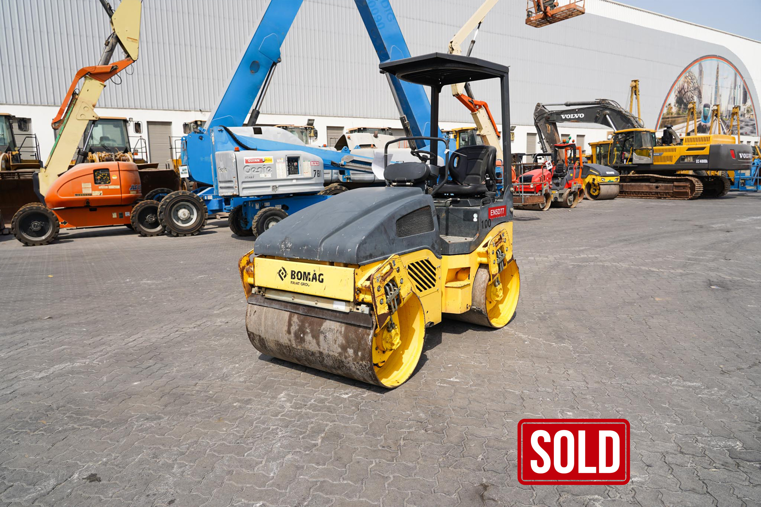 2017 BOMAG BW120AD-4 Tandem Roller