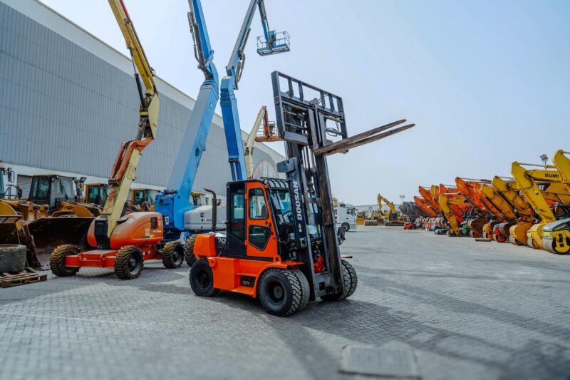 2016 DOOSAN D70S-5 13500 lb Forklift