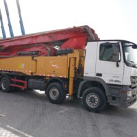 2019 MERCEDES-BENZ Actros 4144 8X4 SANY 56M Twin-Steer Concrete Pump - Image 5