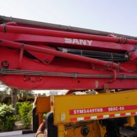 2019 MERCEDES-BENZ Actros 4144 8X4 SANY 56M Twin-Steer Concrete Pump - Image 7
