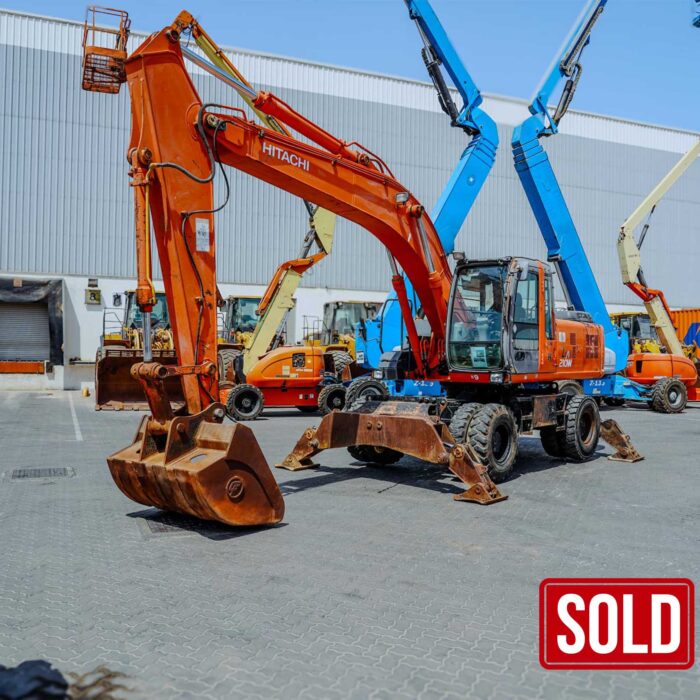 2006 HITACHI ZX210W Wheel Excavator