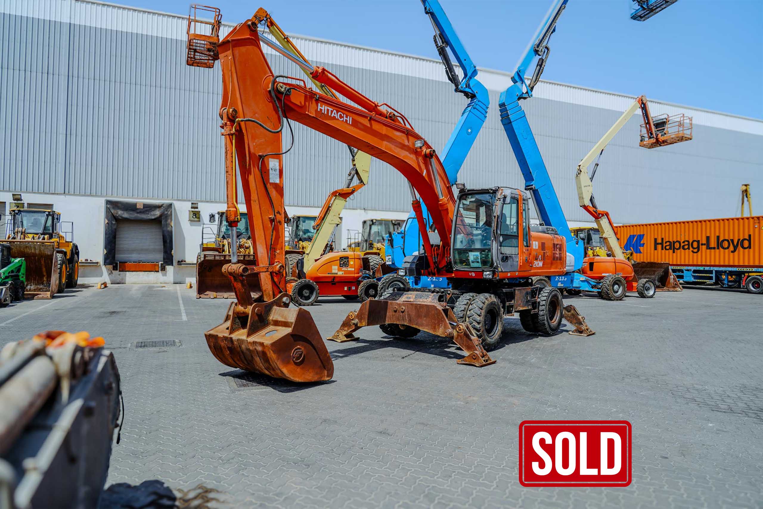 2006 HITACHI ZX210W Wheel Excavator
