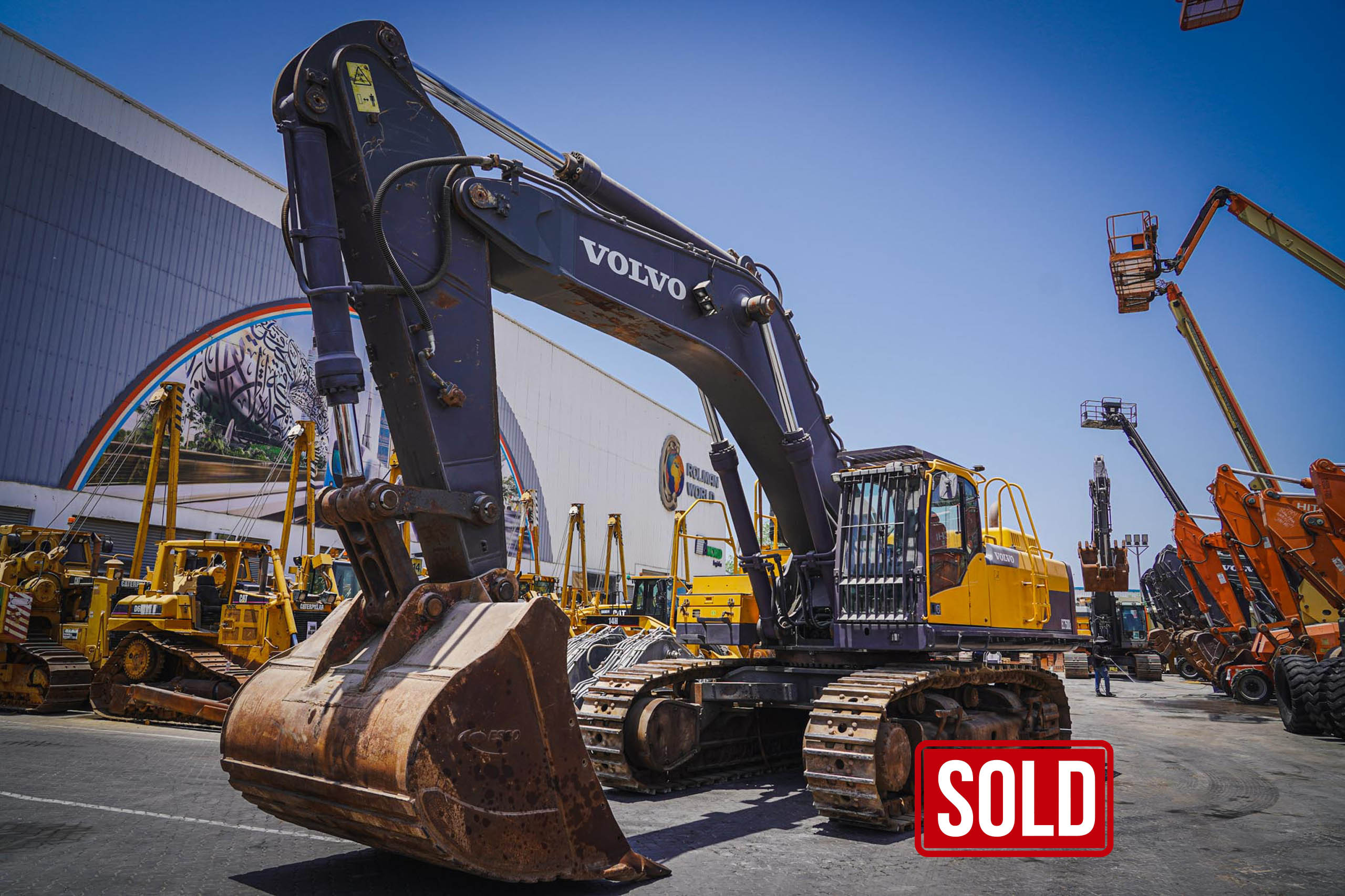 2019 VOLVO EC750DL Tracked Excavator