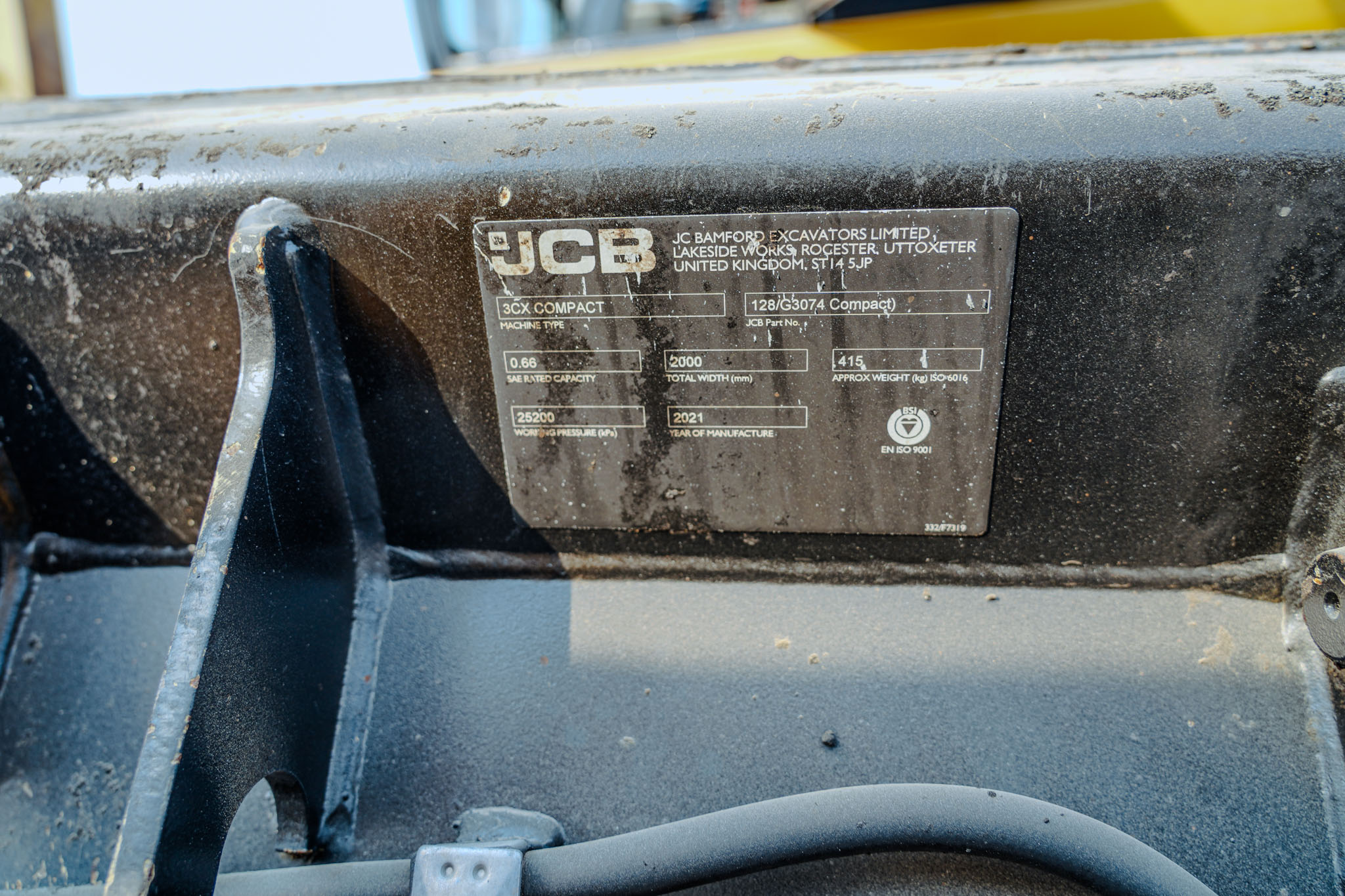 2016 JCB 3CX COMPACT 4x4x4 Loader Backhoe - Image 5