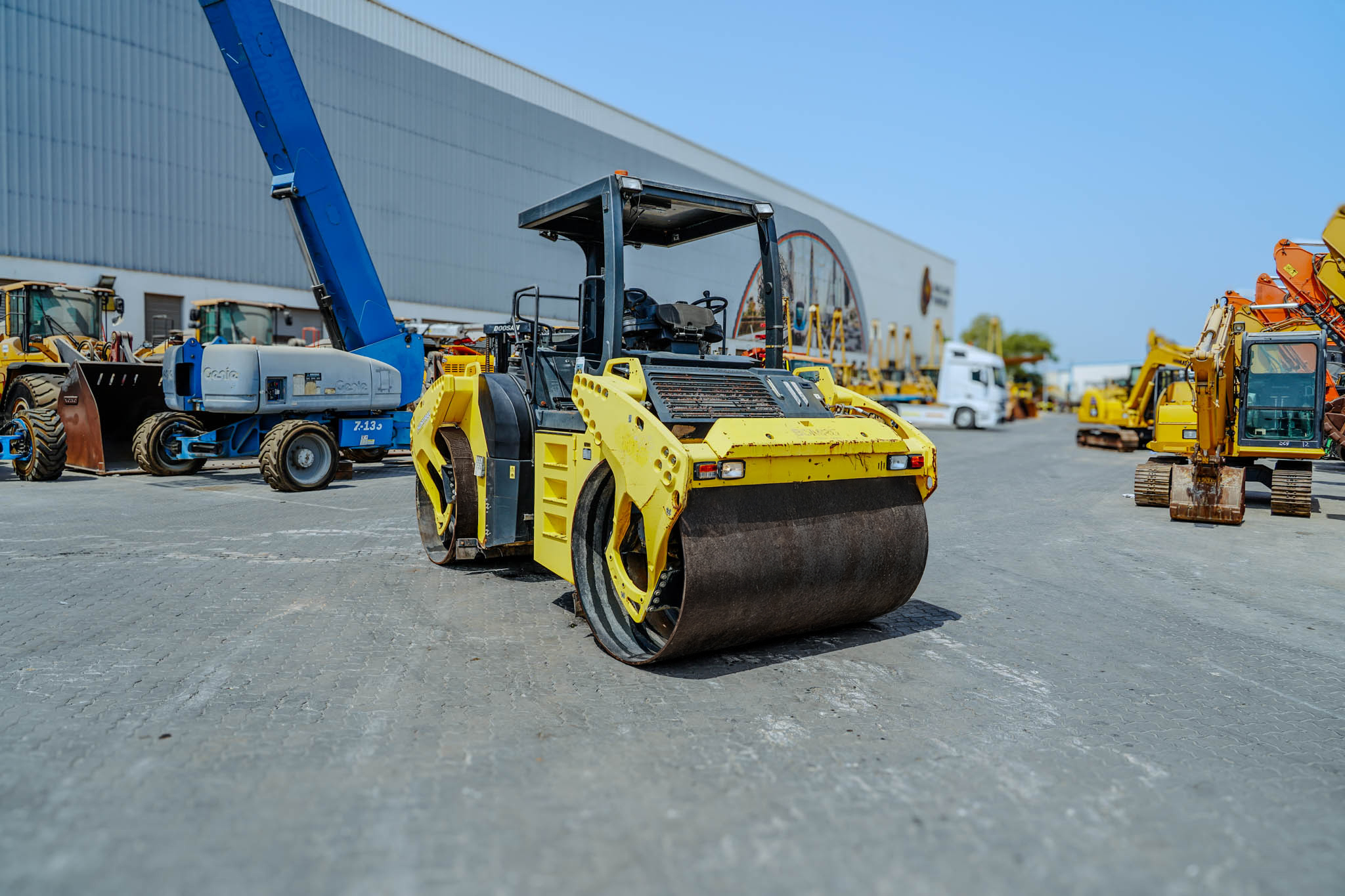 2011 BOMAG BW190AD-4 Double Drum Roller
