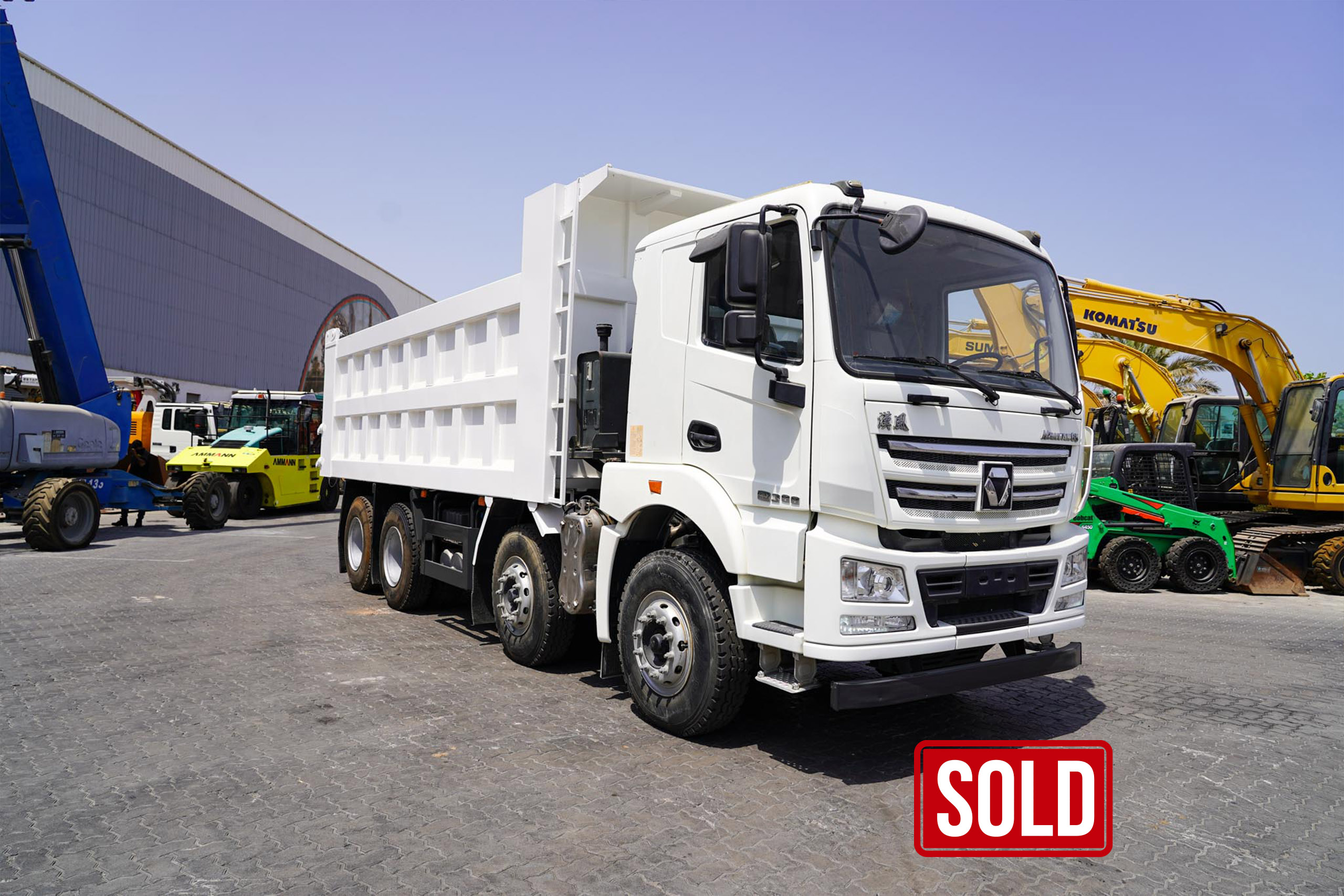 2021 XCMG XGA3310D6NE 8x4 Twin-Steer Tipper Truck