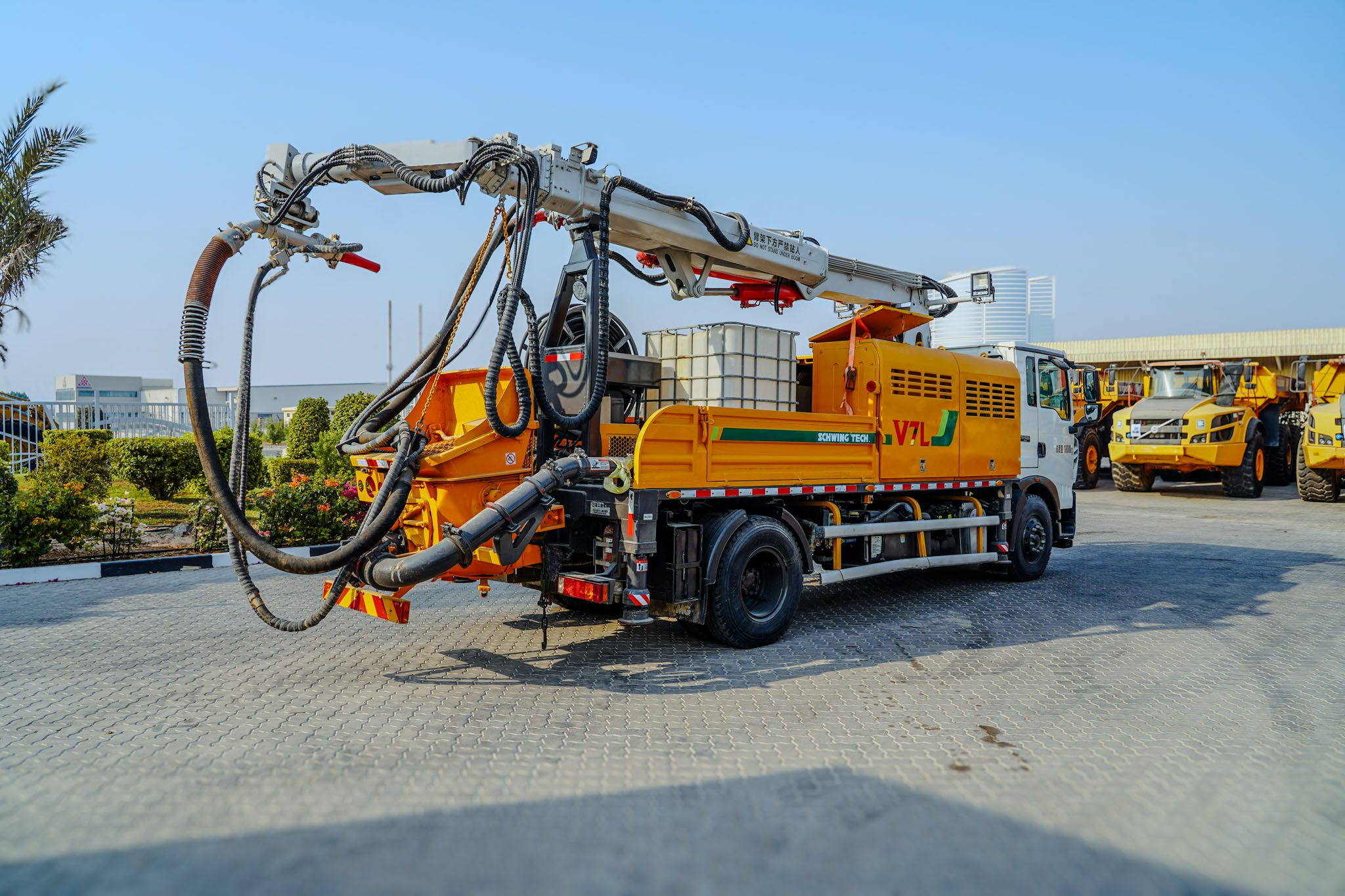 2021 XCMG Schwing XZS5180TPJ 18 m on 2020 howo T5G 180 4x2 Concrete Pump Truck - Image 5