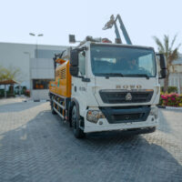 2021 XCMG Schwing XZS5180TPJ 18 m on 2020 howo T5G 180 4x2 Concrete Pump Truck - Image 26