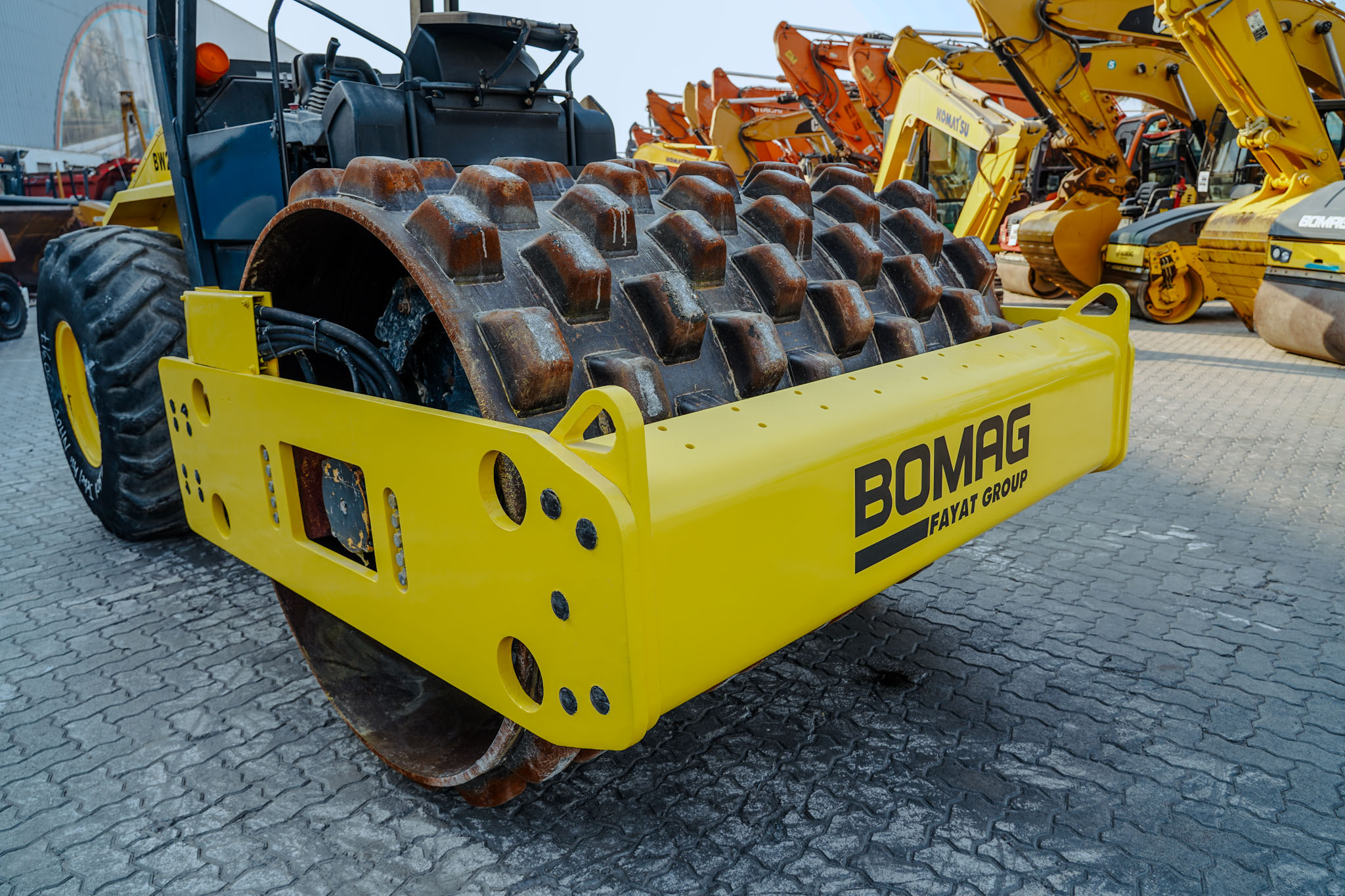 2013 BOMAG BW211 PD-40 Padfoot Drum Compactor - Image 6