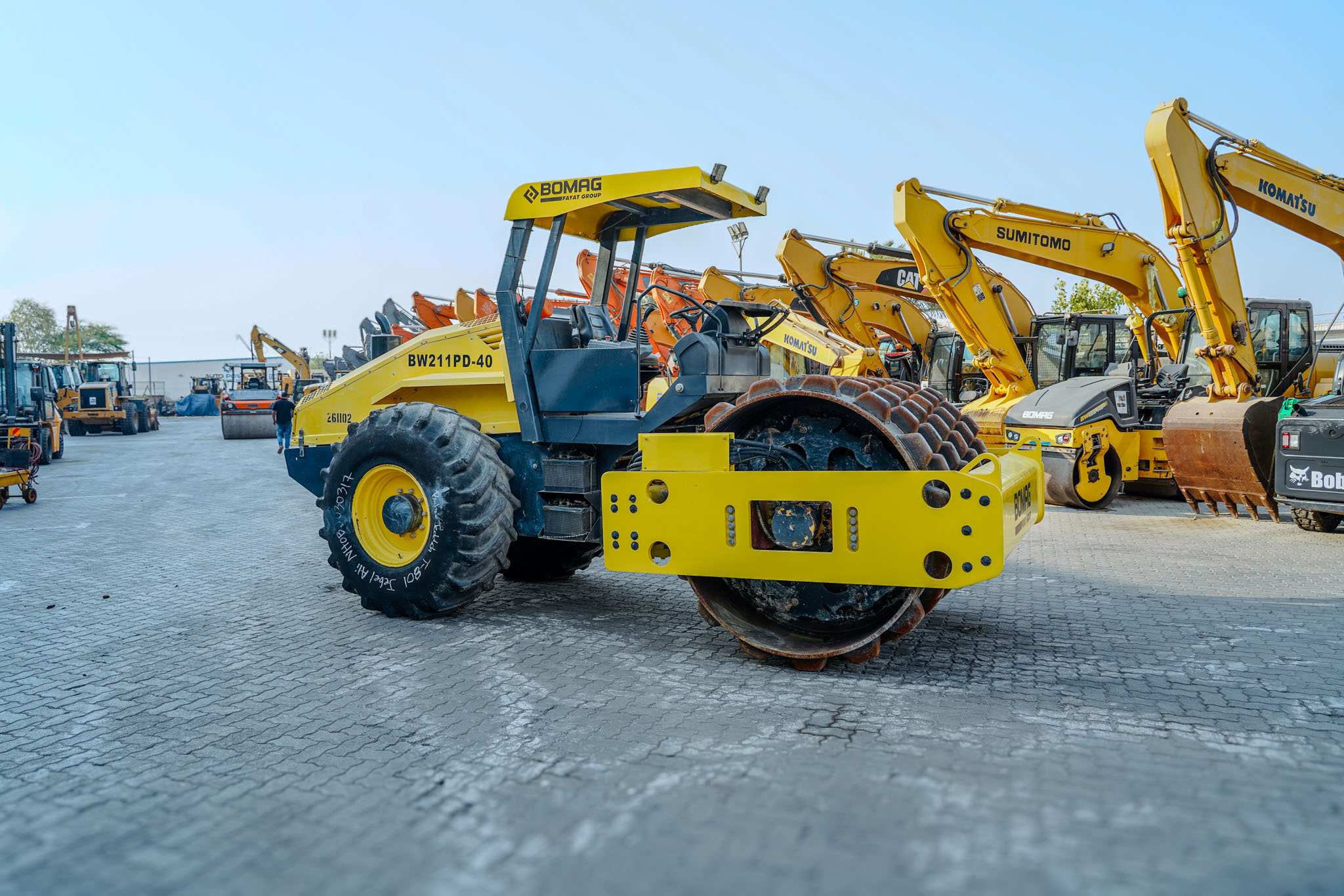 2013 BOMAG BW211 PD-40 Padfoot Drum Compactor - Image 4