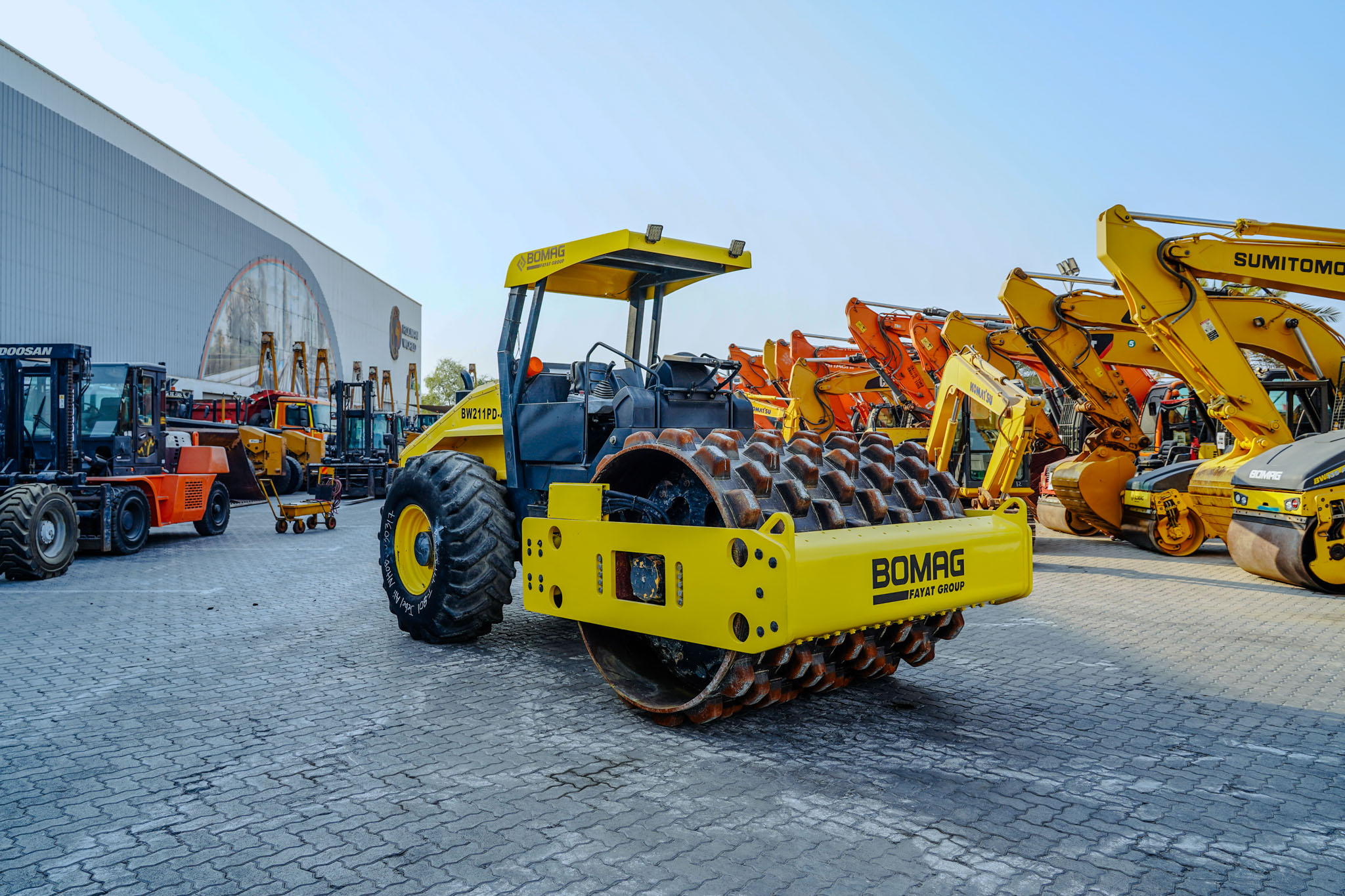 2013 BOMAG BW211 PD-40 Padfoot Drum Compactor