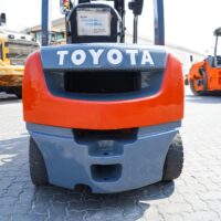 2018 Toyota 8FDU25 4500 lb Pneumatic Tire Forklift - Image 9