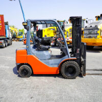 2018 Toyota 8FDU25 4500 lb Pneumatic Tire Forklift - Image 7