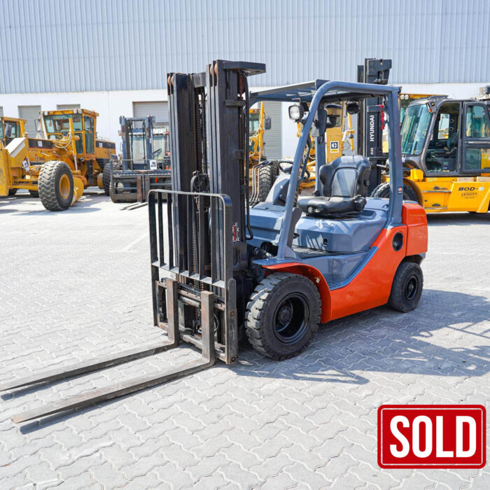 2018 Toyota 8FDU25 2.5 Ton Diesel Forklift