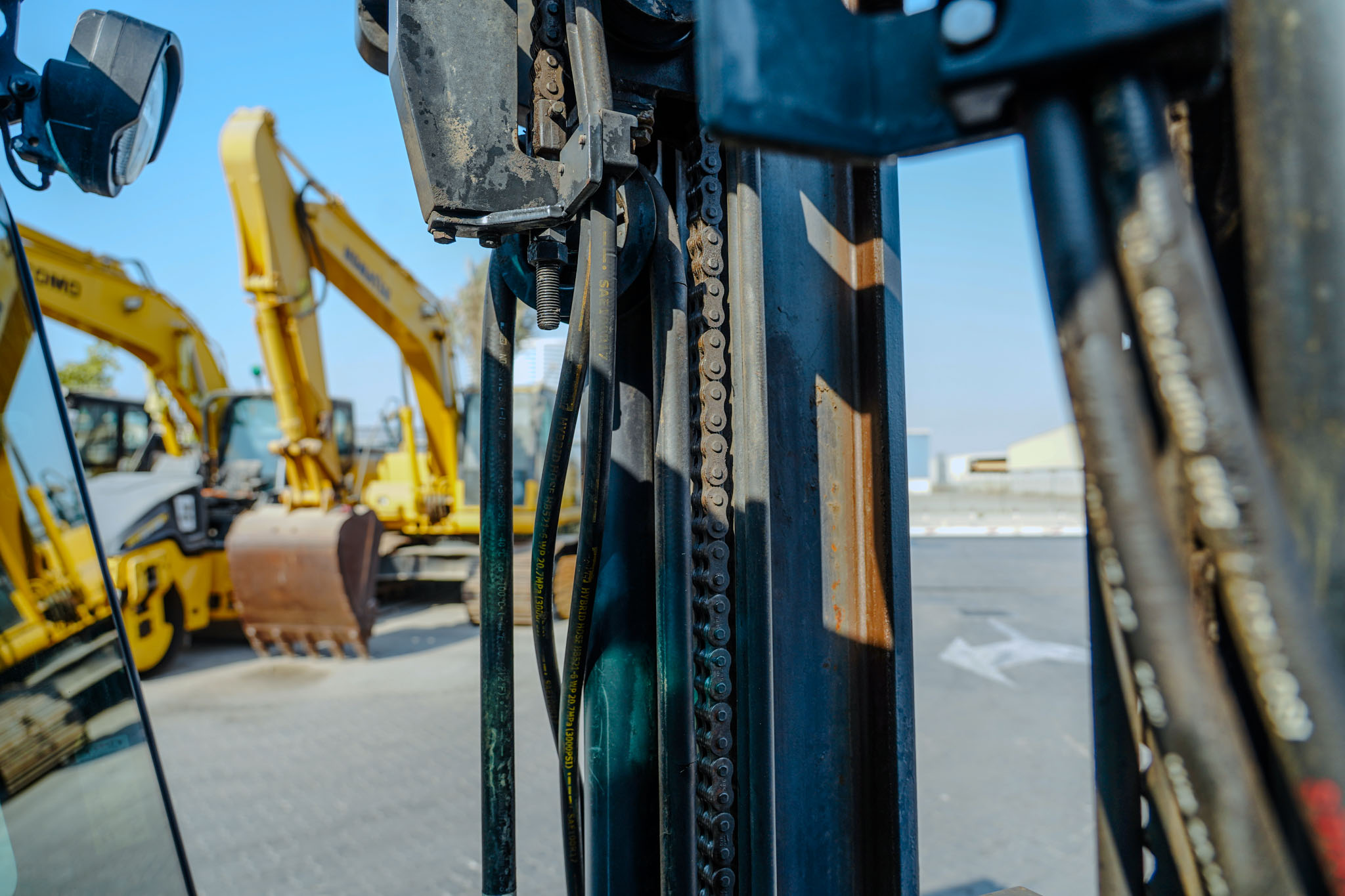 2020 DOOSAN D30S-7 5500 lb Pneumatic Tire Forklift - Image 22
