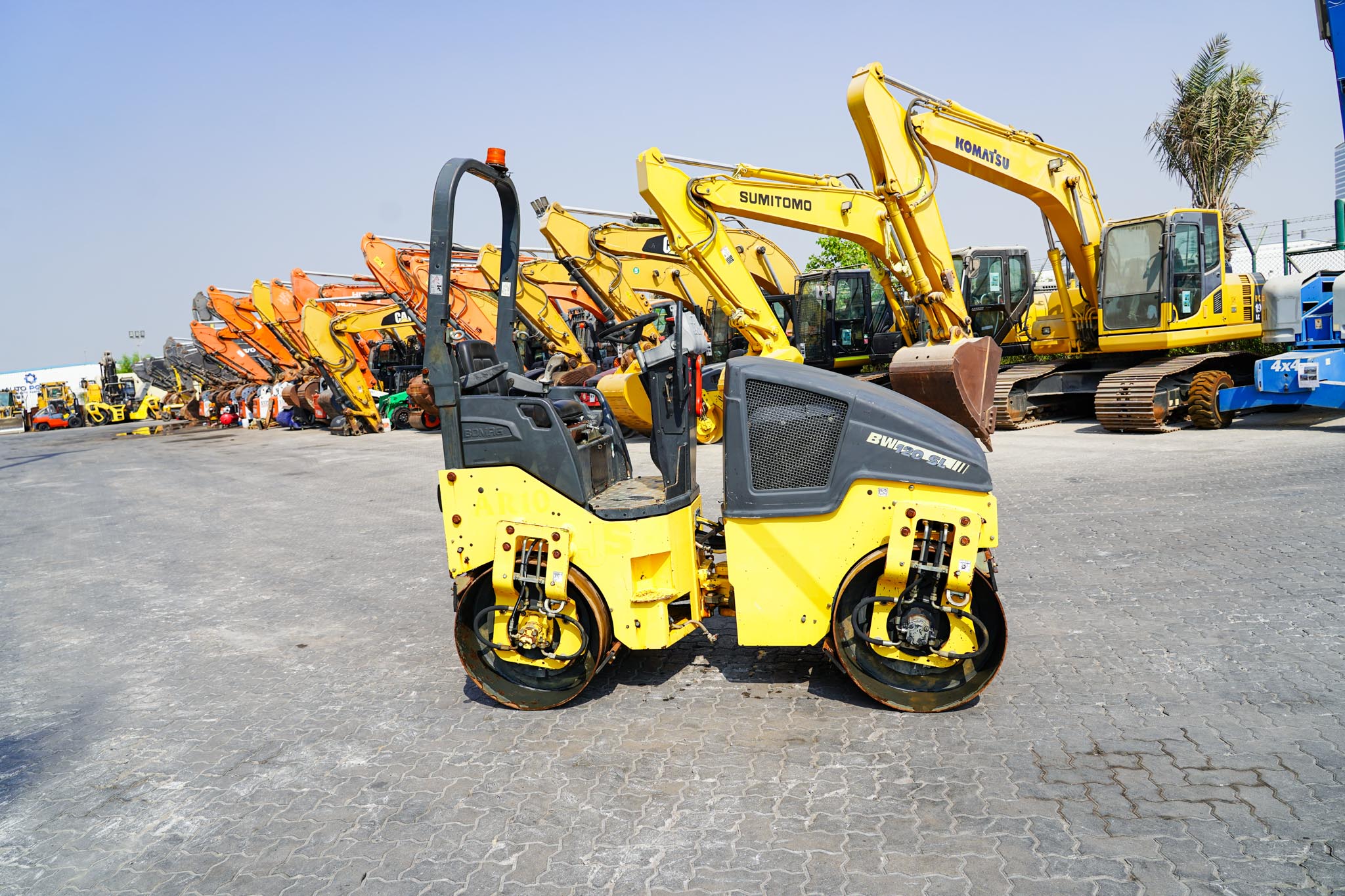 2015 BOMAG BW120SL-5 Double Drum Roller - Image 4