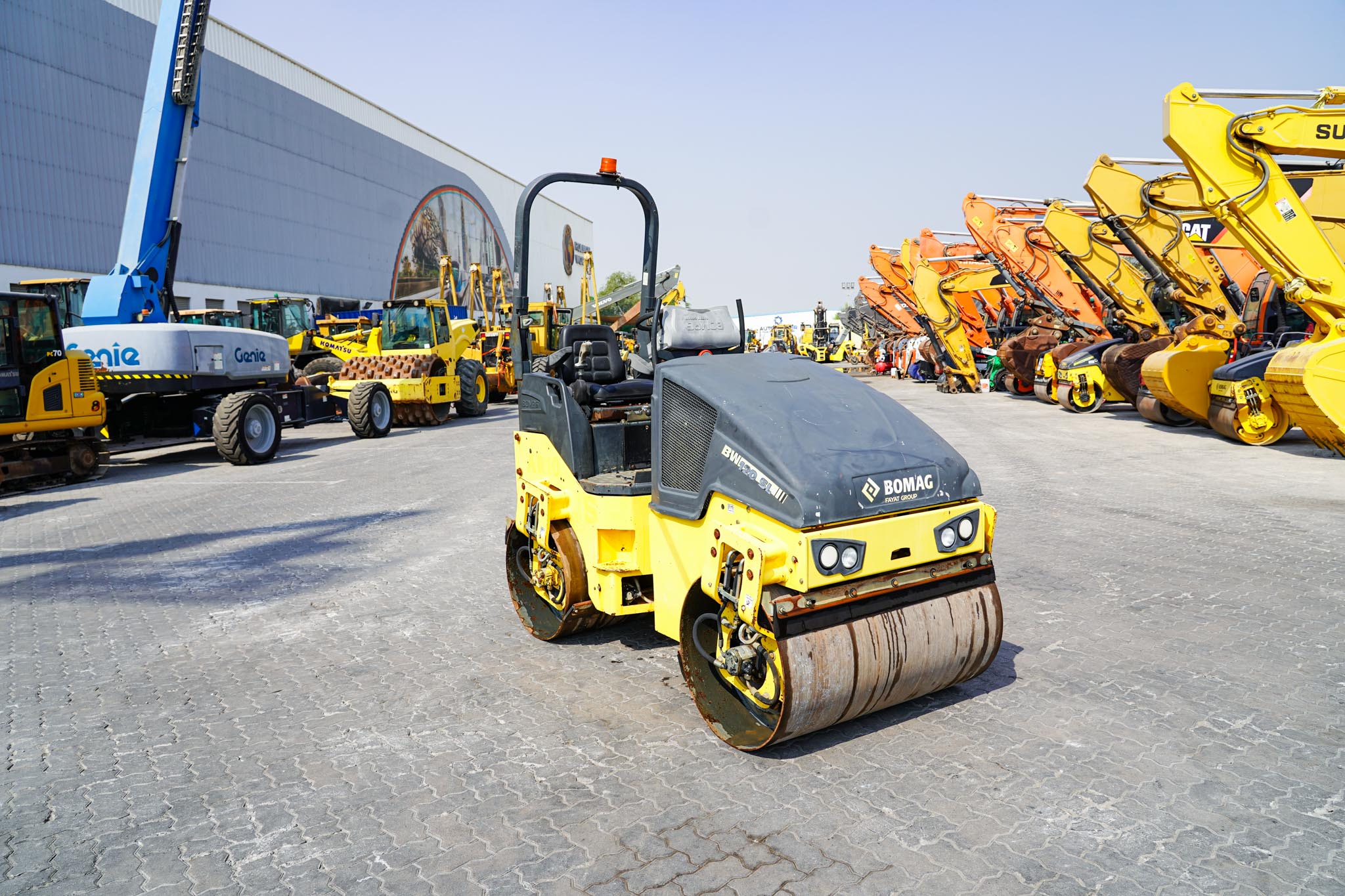 2015 BOMAG BW120SL-5 Double Drum Roller