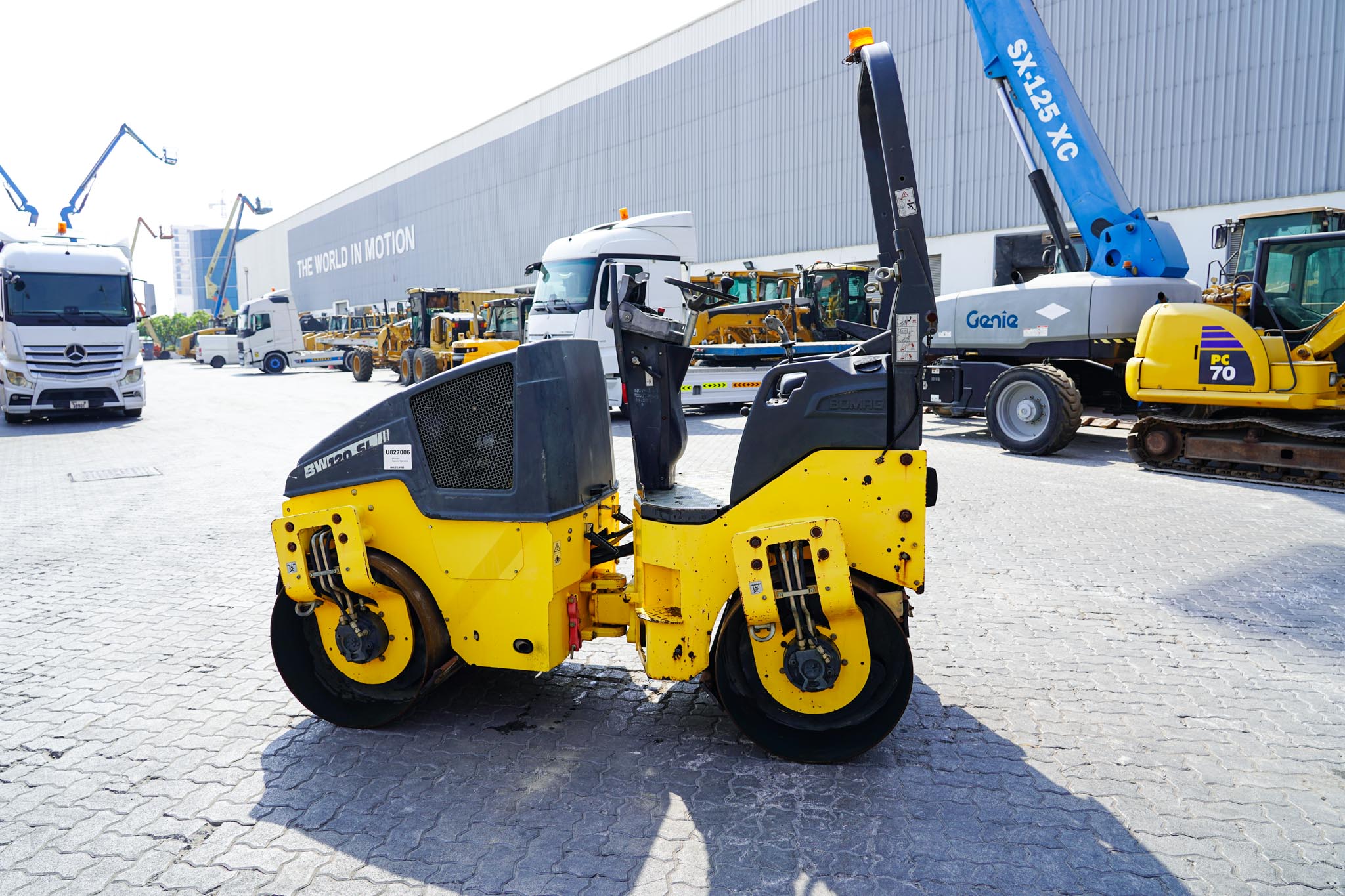 2015 BOMAG BW120SL-5 Double Drum Roller - Image 7