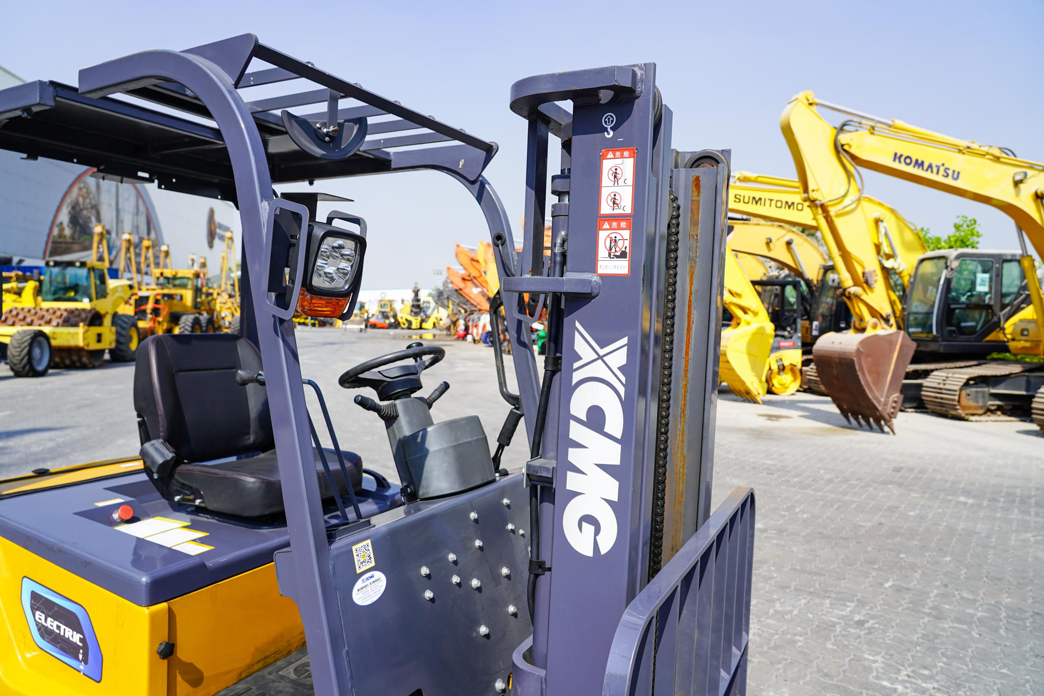 2023 XCMG XCB16EL 1600 kg Electric Forklift (Unused) - Image 13