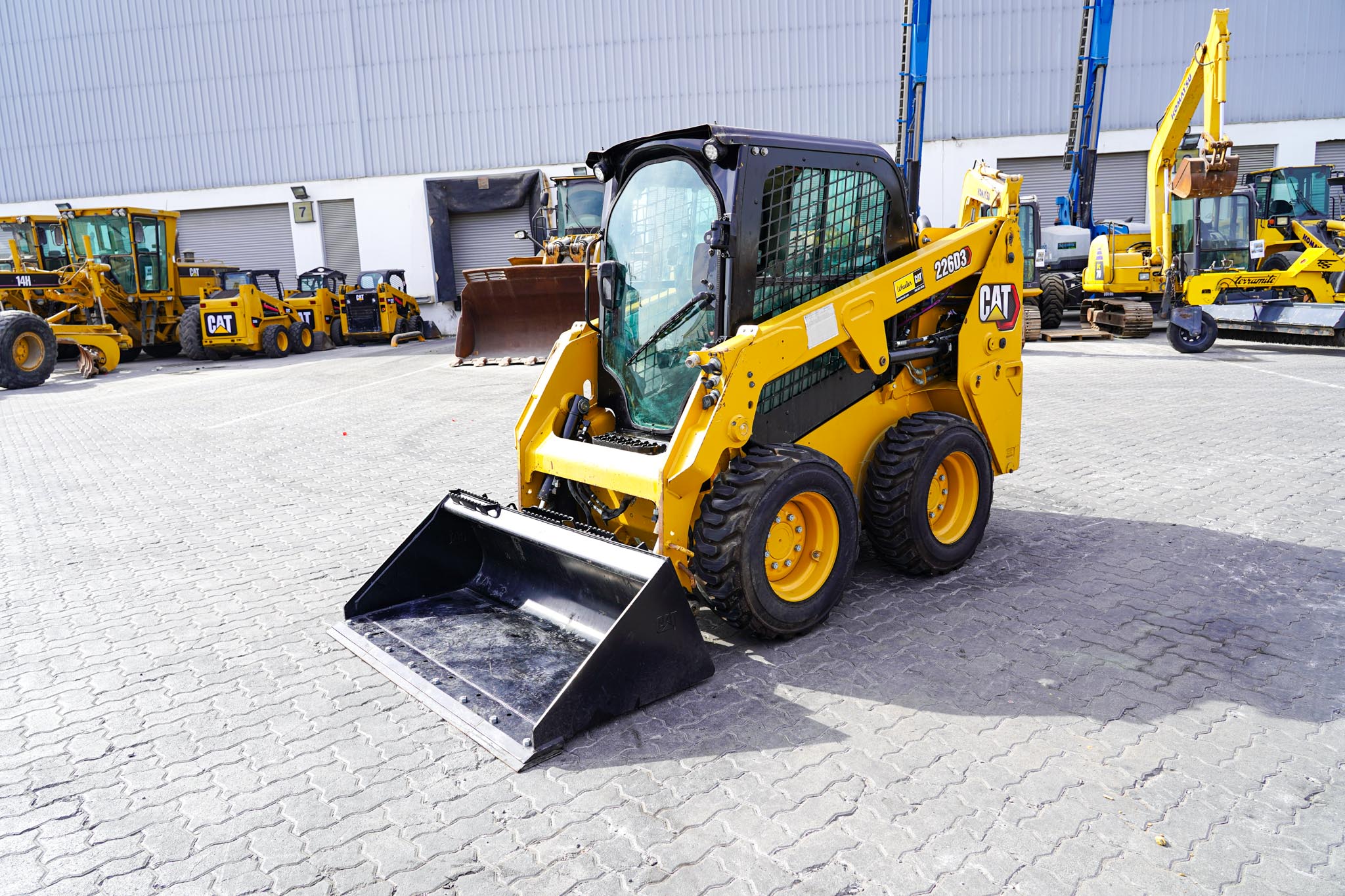 2021 CAT 226D3 Skid Steer Loader - Image 3