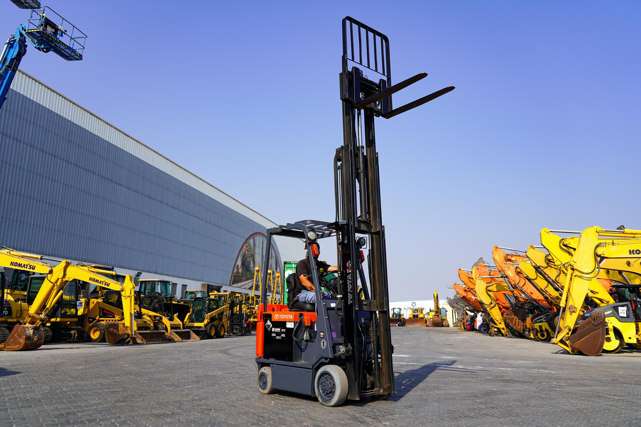 2014 Toyota 7FBCU18 1.3 Ton 2900 lb Electric Forklift
